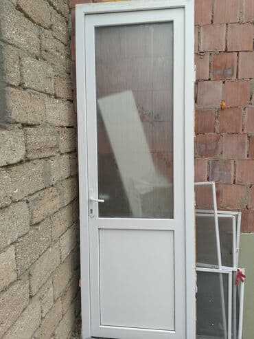 Plastik (PVC) qapı - Material: ağ PVC profil - Ölçü: standart dar lalafo.az -da Plastik (PVC) qapı - Material: ağ PVC profil - Ölçü: standart dar