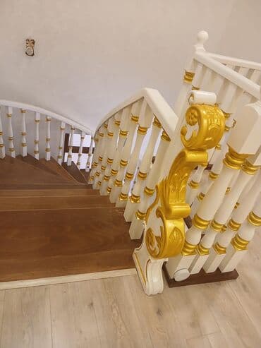 Поддоны: Taxta daxili bəzək və pilləkən işləri - Material: təbii ağac (tavan at lalafo.az — 4 Поддоны: Taxta daxili bəzək və pilləkən işləri - Material: təbii ağac (tavan — 4