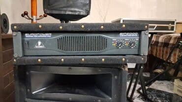 Behringer Europower EP2000 güc gücləndiricisi - Professional Sound lalafo.az -da Behringer Europower EP2000 güc gücləndiricisi - Professional Sound
