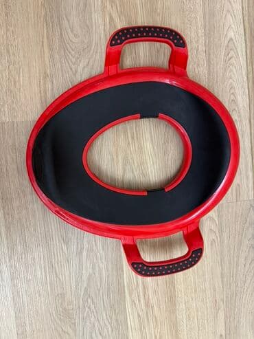 Unitaz qapaqları: Uşaq tualet oturacağı (reduktor) - Model: iki tutacaqlı, qırmızı-qara lalafo.az -da — 4 Unitaz qapaqları: Uşaq tualet oturacağı (reduktor) - Model: iki tutacaqlı, qırmızı-qara — 4