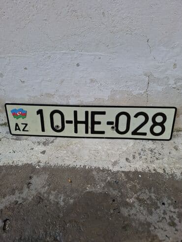 Azerbaycan dövlət nömrə nişanı: 10-HE-028 - Format: standart AZ lalafo.az -da Azerbaycan dövlət nömrə nişanı: 10-HE-028 - Format: standart AZ