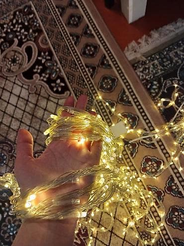 LED işıq qirlandası – isti sarı rəng Xüsusiyyətlər: 3.20 uzunluğu, 14 at lalafo.az LED işıq qirlandası – isti sarı rəng Xüsusiyyətlər: 3.20 uzunluğu, 14