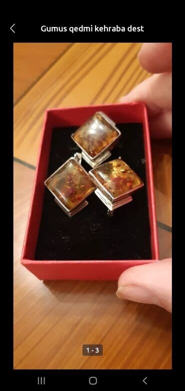 Dəstə daxildir: Sırğa, Gümüş, 925 Əyar lalafo.az -da Dəstə daxildir: Sırğa, Gümüş, 925 Əyar