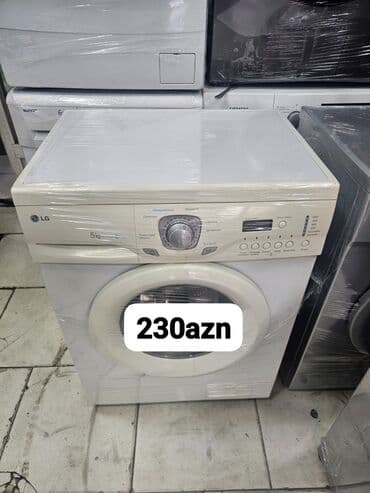 Paltaryuyan maşın LG, 5 kq, Avtomat, Qurutmasız lalafo.az -da Paltaryuyan maşın LG, 5 kq, Avtomat, Qurutmasız