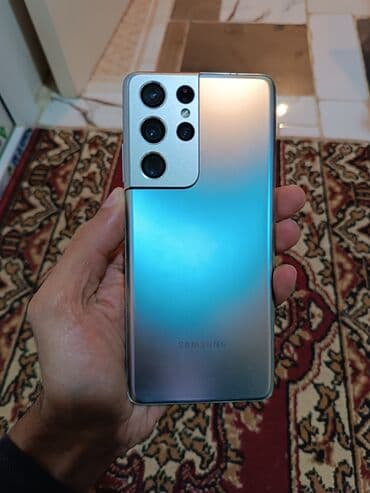 Samsung Galaxy S21 Ultra 5G, 256 GB, rəng - Gümüşü, Barmaq izi, İki sim kartlı, Face ID lalafo.az -da Samsung Galaxy S21 Ultra 5G, 256 GB, rəng - Gümüşü, Barmaq izi, İki sim kartlı, Face ID