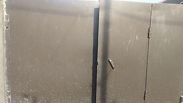 Dəmir Həyət darvazası, Yana açılan, Mexaniki, Qapı ilə, rəng - Qəhvəyi, Kredit yoxdur lalafo.az -da Dəmir Həyət darvazası, Yana açılan, Mexaniki, Qapı ilə, rəng - Qəhvəyi, Kredit yoxdur