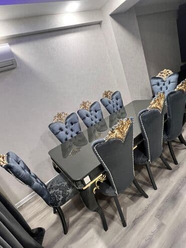 Masa desti 8 stulla.qiymet 1000 man.Grand Mebelden alinib lalafo.az -da Masa desti 8 stulla.qiymet 1000 man.Grand Mebelden alinib