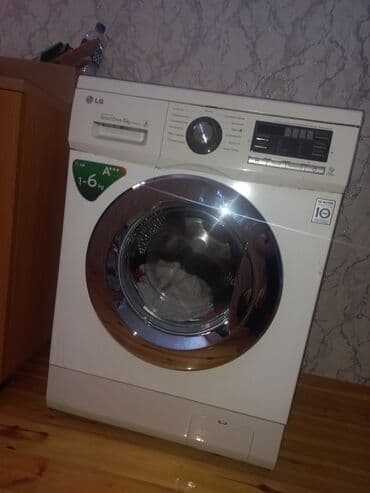 Paltaryuyan maşın LG, 6 kq, Avtomat, Qurutmasız, Kredit yoxdur lalafo.az -da Paltaryuyan maşın LG, 6 kq, Avtomat, Qurutmasız, Kredit yoxdur