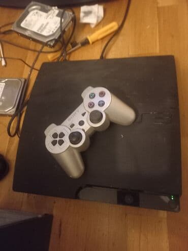 Sony PlayStation 3 Slim oyun konsolu 320 gb - Model: PS3 Slim (qara lalafo.az -da Sony PlayStation 3 Slim oyun konsolu 320 gb - Model: PS3 Slim (qara