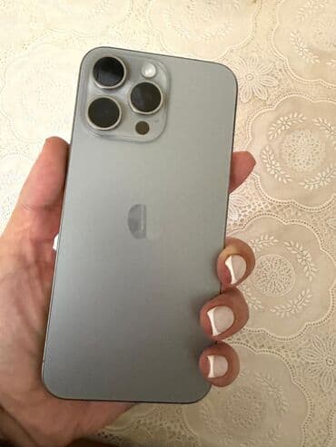 IPhone 15 Pro Max, 256 GB, Natural Titanium lalafo.az -da IPhone 15 Pro Max, 256 GB, Natural Titanium