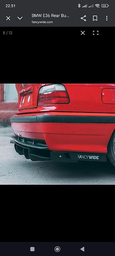 BMW E36 üçün arxa bamper diffuseri – Fancywide - Uyğunluq: BMW 3 lalafo.az -da — 1 BMW E36 üçün arxa bamper diffuseri – Fancywide - Uyğunluq: BMW 3 — 1
