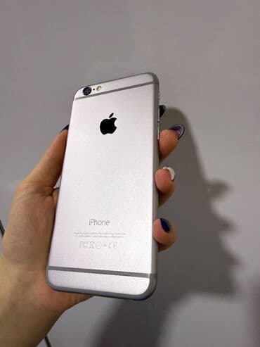 IPhone 6, 16 GB, Gümüşü, Barmaq izi lalafo.az -da IPhone 6, 16 GB, Gümüşü, Barmaq izi