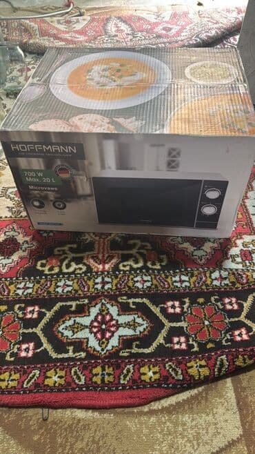 Mikrodalğalı soba Hoffmann, Mikrodalğalar ilə, rəng - Qara, Yeni lalafo.az -da Mikrodalğalı soba Hoffmann, Mikrodalğalar ilə, rəng - Qara, Yeni