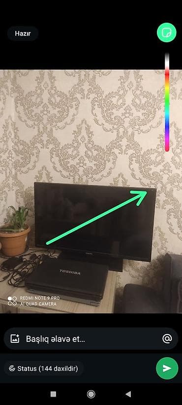 Samsung LCD televizor - Ekran diaqonalı: təxminən 32–39 düym (şəkildə lalafo.az -da Samsung LCD televizor - Ekran diaqonalı: təxminən 32–39 düym (şəkildə