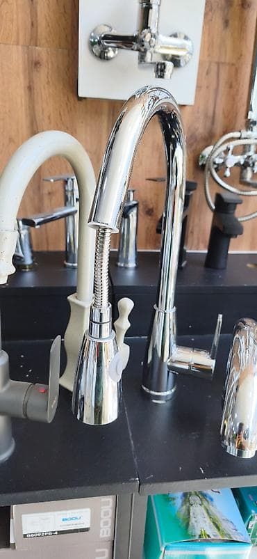 Mətbəx üçün çevik çıxışlı qarışdırıcı kran - Material: yüksək lalafo.az -da Mətbəx üçün çevik çıxışlı qarışdırıcı kran - Material: yüksək