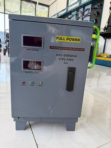 FULL POWER SVC-D5000VA – avtomatik AC gərginlik tənzimləyicisi at lalafo.az FULL POWER SVC-D5000VA – avtomatik AC gərginlik tənzimləyicisi