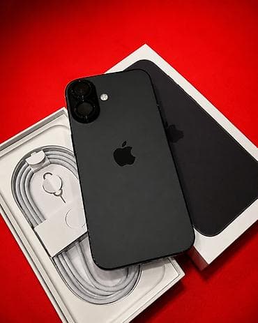 IPhone 16, 128 GB, Qara lalafo.az -da IPhone 16, 128 GB, Qara