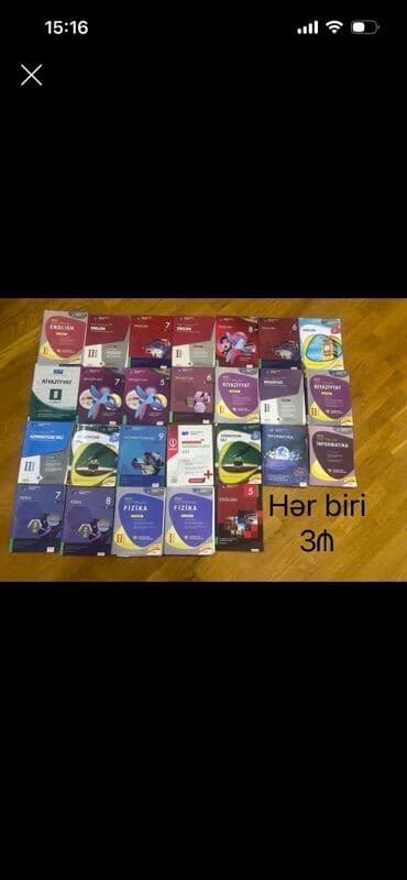 Məktəb dərs və hazırlıq vəsaitləri paketi – müxtəlif sinif və fənlər lalafo.az -da Məktəb dərs və hazırlıq vəsaitləri paketi – müxtəlif sinif və fənlər