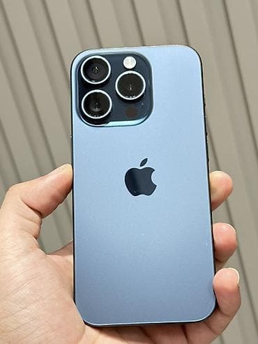 IPhone 15 Pro, 128 GB, Blue Titanium, Sənədlərlə, Zəmanət, Face ID lalafo.az -da IPhone 15 Pro, 128 GB, Blue Titanium, Sənədlərlə, Zəmanət, Face ID