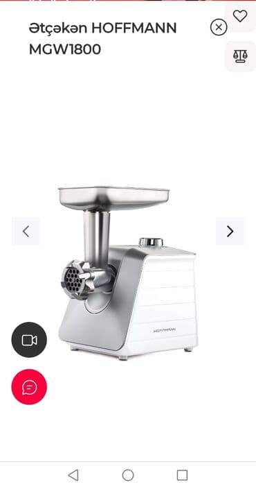 Ət çəkən maşın Hoffmann, Yeni lalafo.az -da Ət çəkən maşın Hoffmann, Yeni