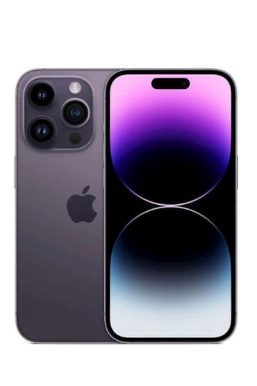 IPhone 14 Pro Max, 128 GB, Deep Purple, Face ID lalafo.az -da IPhone 14 Pro Max, 128 GB, Deep Purple, Face ID