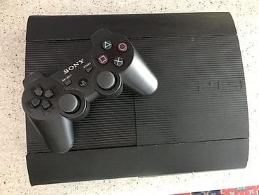 Sony PlayStation 3 Super Slim oyun konsolu 500 gb - Model: PS3 Super lalafo.az -da Sony PlayStation 3 Super Slim oyun konsolu 500 gb - Model: PS3 Super