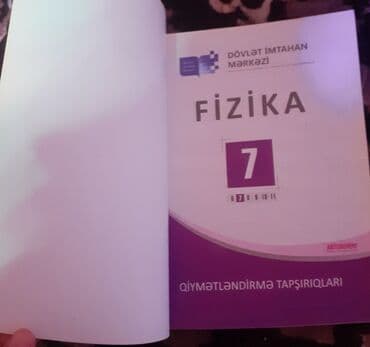 Məhsul: Fizika – Qiymətləndirmə Tapşırıqları (7-ci sinif) Qatı lalafo.az -da Məhsul: Fizika – Qiymətləndirmə Tapşırıqları (7-ci sinif) Qatı