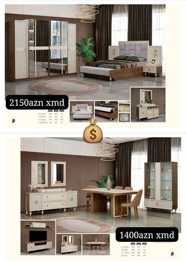 Yataq otağı mebeli rəng seçimi var lalafo.az -da Yataq otağı mebeli rəng seçimi var