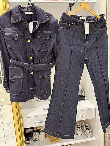 Geyinilmeyib ve etiketkasi ustundedi. Qadınlar üçün denim dəst - at lalafo.az Geyinilmeyib ve etiketkasi ustundedi. Qadınlar üçün denim dəst -