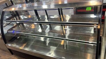 Pastry/vitrin soyuducu vitrin - Ön və yanlardan temperli şüşəli lalafo.az -da Pastry/vitrin soyuducu vitrin - Ön və yanlardan temperli şüşəli