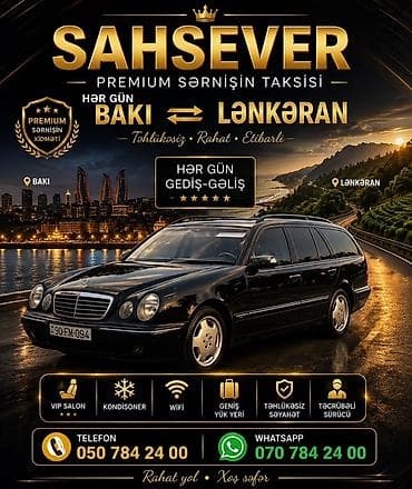 Minik avtomobili, Bakı - Lənkəran, 4 Oturacaq lalafo.az -da Minik avtomobili, Bakı - Lənkəran, 4 Oturacaq