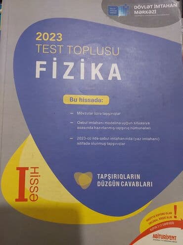 Fizika 10-cu sinif, 2023 il, Pulsuz çatdırılma lalafo.az -da Fizika 10-cu sinif, 2023 il, Pulsuz çatdırılma