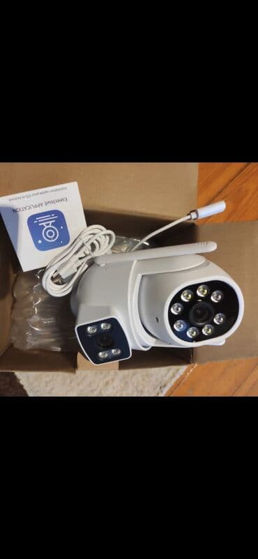 Wi‑Fi IP təhlükəsizlik kamerası – PTZ ikili obyektiv Xüsusiyyətlər: - lalafo.az -da Wi‑Fi IP təhlükəsizlik kamerası – PTZ ikili obyektiv Xüsusiyyətlər: -