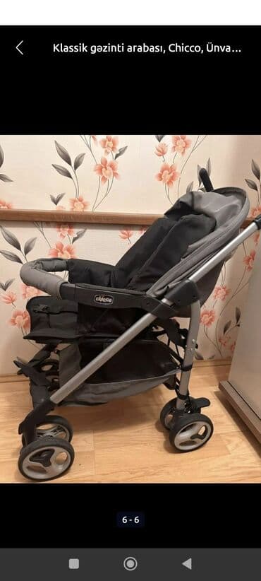 Klassik gəzinti arabası, Chicco, İşlənmiş, Ünvandan götürmə lalafo.az -da Klassik gəzinti arabası, Chicco, İşlənmiş, Ünvandan götürmə