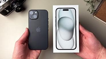 IPhone 15, 128 GB, Jet Black, Simsiz şarj, Face ID, Sənədlərlə lalafo.az -da IPhone 15, 128 GB, Jet Black, Simsiz şarj, Face ID, Sənədlərlə
