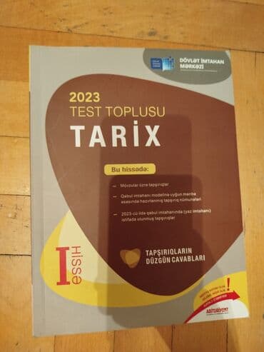 Ümumi Tarix Testlər 11-ci sinif, DİM, 1-ci hissə, 2023 il lalafo.az -da Ümumi Tarix Testlər 11-ci sinif, DİM, 1-ci hissə, 2023 il