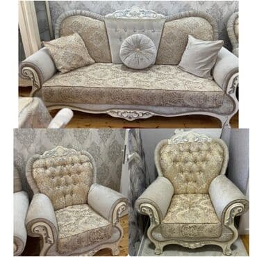 İşlənmiş, Divan, 2 kreslo, Bazasız lalafo.az -da İşlənmiş, Divan, 2 kreslo, Bazasız