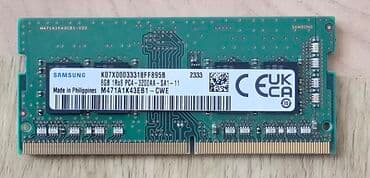 Operativ yaddaş (RAM) Samsung, 8 GB, 3200 Mhz, DDR4, Noutbuk üçün, İşlənmiş lalafo.az -da Operativ yaddaş (RAM) Samsung, 8 GB, 3200 Mhz, DDR4, Noutbuk üçün, İşlənmiş