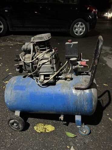 Hava kompressoru – portativ, təkərli - Üfüqi silindrik hava balonu lalafo.az -da Hava kompressoru – portativ, təkərli - Üfüqi silindrik hava balonu