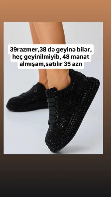 Ölçü: 39, rəng - Qara, Yeni lalafo.az -da Ölçü: 39, rəng - Qara, Yeni