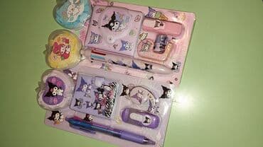 Masaüstü dəstlər: Kuromi temalı dəftərxana dəsti QIYMƏT 1 DƏSTƏ. SABUN öz qiymətinə 😄 lalafo.az -da — 2 Masaüstü dəstlər: Kuromi temalı dəftərxana dəsti QIYMƏT 1 DƏSTƏ. SABUN öz qiymətinə 😄 — 2