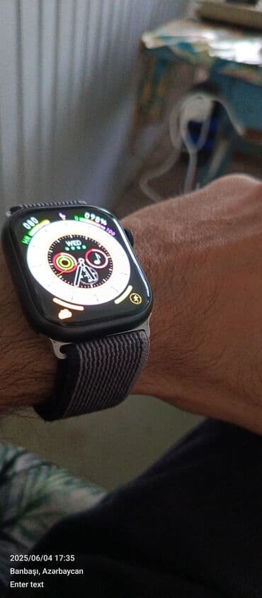 Smart saat, Apple, Sensor ekran, rəng - Boz lalafo.az -da Smart saat, Apple, Sensor ekran, rəng - Boz