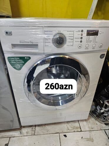 Paltaryuyan maşın LG, 5 kq, Avtomat, Qurutmasız, Kredit yoxdur lalafo.az -da Paltaryuyan maşın LG, 5 kq, Avtomat, Qurutmasız, Kredit yoxdur
