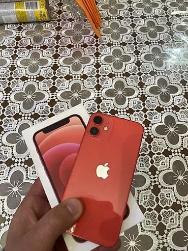 IPhone 12 mini, 64 GB, Qırmızı, Face ID lalafo.az -da IPhone 12 mini, 64 GB, Qırmızı, Face ID