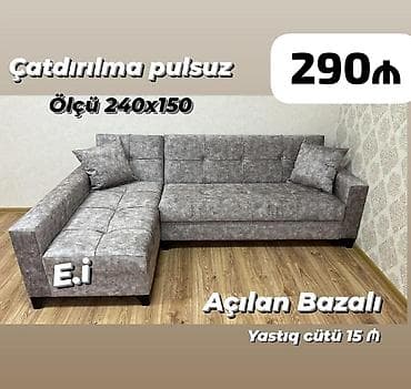 Künc divan, Açılan, Bazalı, Parça, Pulsuz çatdırılma lalafo.az -da Künc divan, Açılan, Bazalı, Parça, Pulsuz çatdırılma