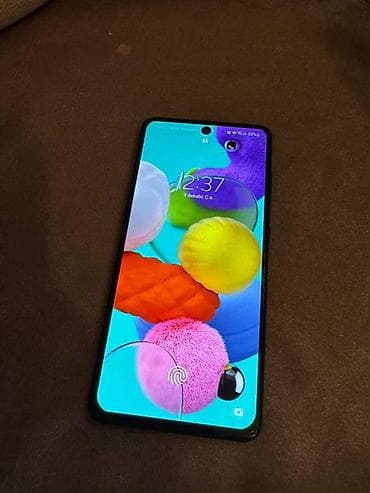 Samsung Galaxy A51, 64 GB, rəng - Qara, Barmaq izi lalafo.az -da Samsung Galaxy A51, 64 GB, rəng - Qara, Barmaq izi