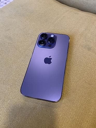 IPhone 14 Pro, 256 GB, Deep Purple, Face ID lalafo.az -da IPhone 14 Pro, 256 GB, Deep Purple, Face ID