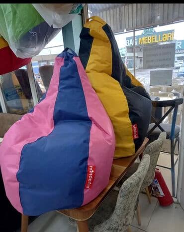 Пуфики: Новый, Пуфик-кресло, Ткань, Нет кредита, Бесплатная доставка в черте города at lalafo.az — 6 Пуфики: Новый, Пуфик-кресло, Ткань, Нет кредита, Бесплатная доставка в черте города — 6