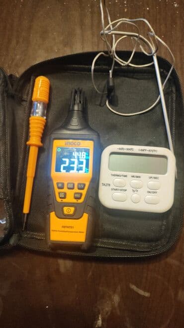 İnstrument dəsti – rəqəmsal temperatur və rütubət ölçmə cihazları lalafo.az -da İnstrument dəsti – rəqəmsal temperatur və rütubət ölçmə cihazları