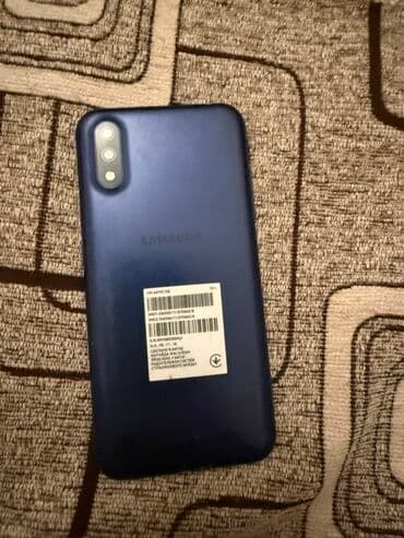 Samsung Galaxy A01, 16 GB, rəng - Mavi, İki sim kartlı lalafo.az -da Samsung Galaxy A01, 16 GB, rəng - Mavi, İki sim kartlı
